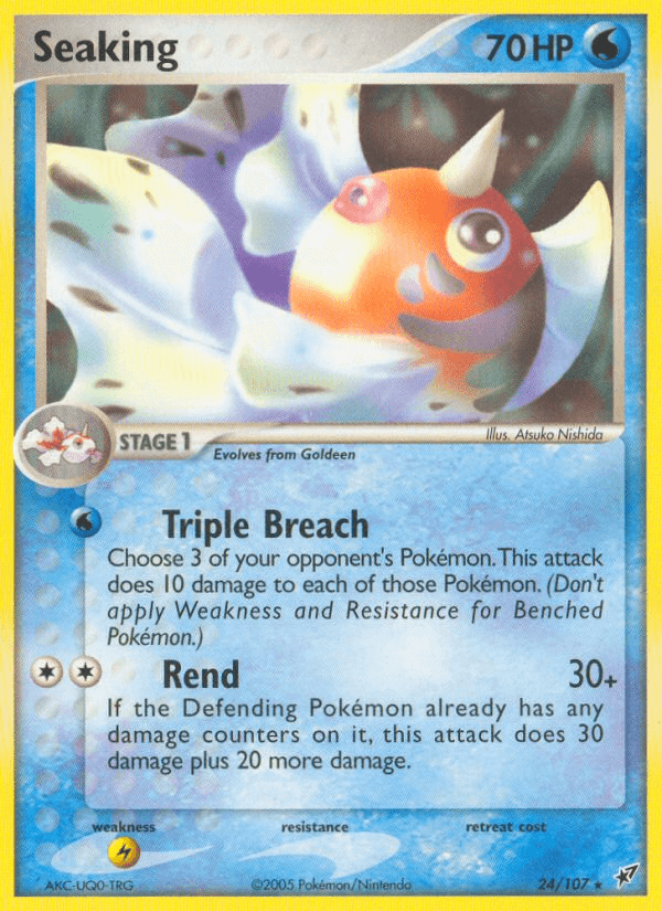 Carta Seaking 24/107 do set Deoxys — Pokémon TCG | Bynx