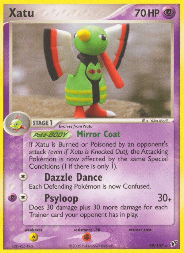 Carta Xatu 29/107 do set Deoxys — Pokémon TCG | Bynx