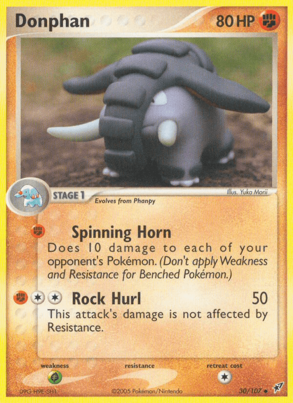 Carta Donphan 30/107 do set Deoxys — Pokémon TCG | Bynx
