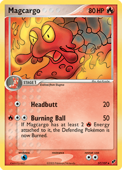 Magcargo 37/107 — EX Deoxys