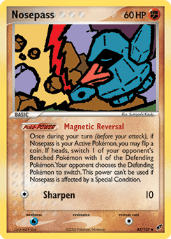 Nosepass 42/107 — EX Deoxys
