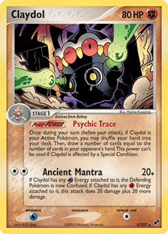 Claydol 5/107 — EX Deoxys