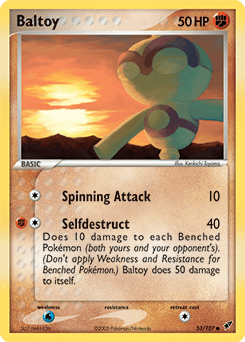 Baltoy 53/107 — EX Deoxys
