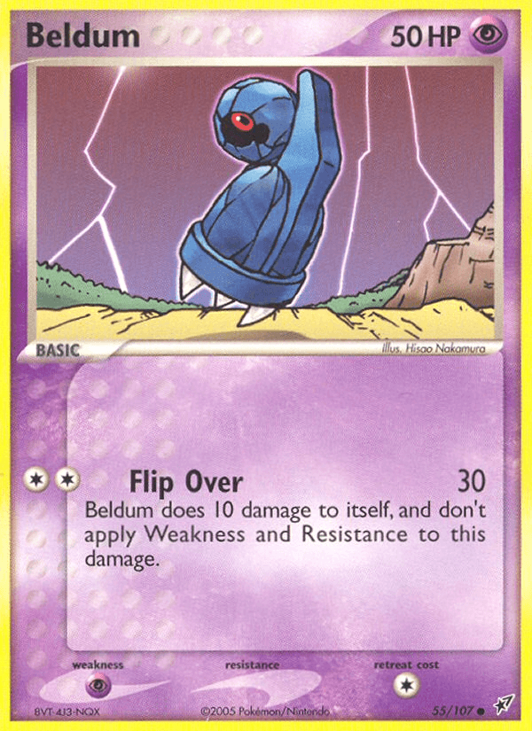 Carta Beldum 55/107 do set Deoxys — Pokémon TCG | Bynx
