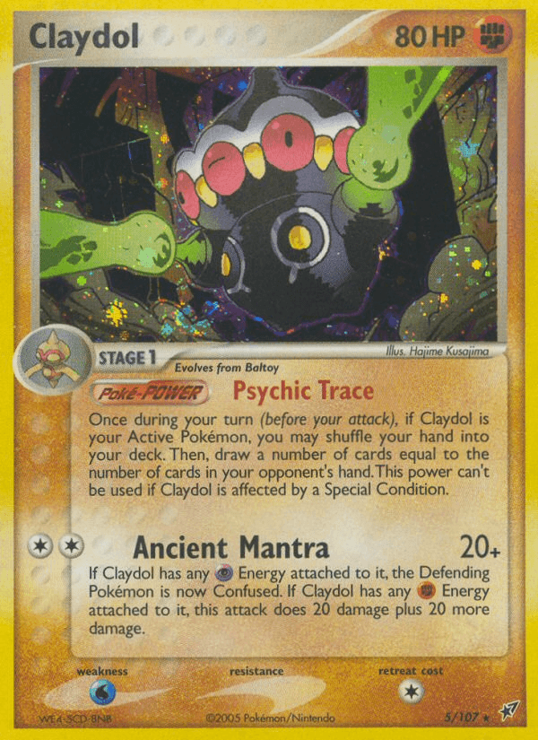 Carta Claydol 5/107 do set Deoxys — Pokémon TCG | Bynx