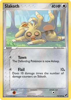 Slakoth 73/107 — EX Deoxys