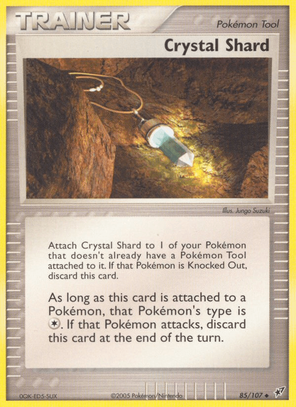 Carta Crystal Shard 85/107 do set Deoxys — Pokémon TCG | Bynx