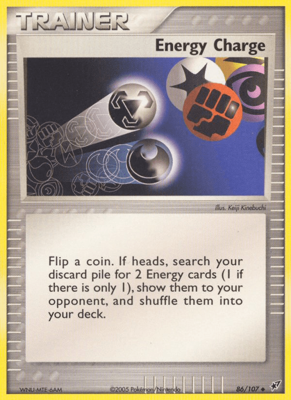 Carta Energy Charge 86/107 do set Deoxys — Pokémon TCG | Bynx