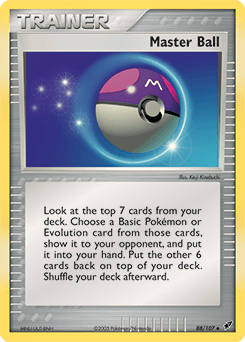 Master Ball 88/107 — EX Deoxys