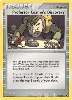 Professor Cozmo's Discovery 90/107 — EX Deoxys