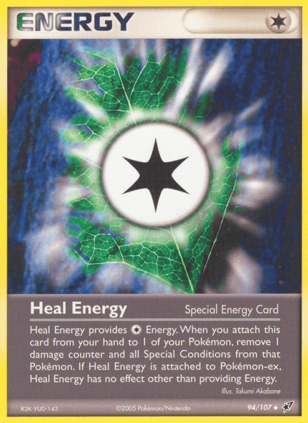 Carta Heal Energy 94/107 do set Deoxys — Pokémon TCG | Bynx