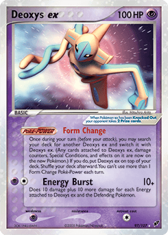 Deoxys ex 97/107 — EX Deoxys