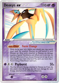 Deoxys ex 98/107 — EX Deoxys