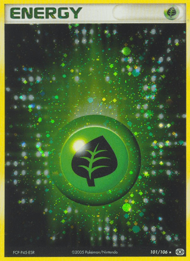 Carta Grass Energy 101/106 do set Emerald — Pokémon TCG | Bynx