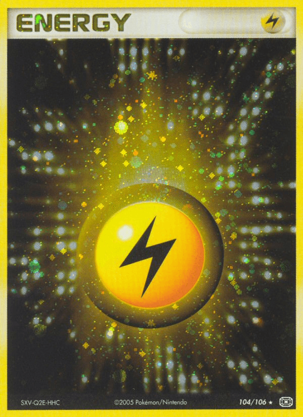 Carta Lightning Energy 104/106 do set Emerald — Pokémon TCG | Bynx