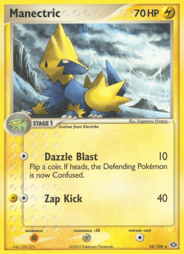 Carta Manectric 16/106 do set Emerald — Pokémon TCG | Bynx