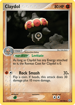 Claydol 24/106 — EX Esmeralda