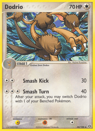 Carta Dodrio 26/106 do set Emerald — Pokémon TCG | Bynx
