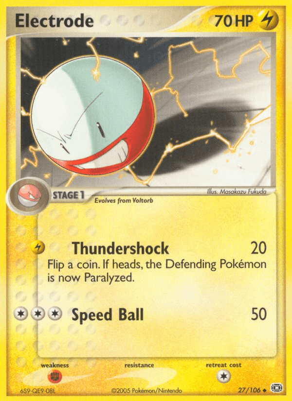 Carta Electrode 27/106 do set Emerald — Pokémon TCG | Bynx