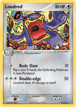 Loudred 35/106 — EX Esmeralda