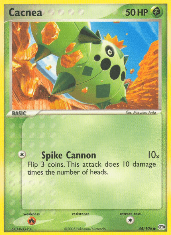 Carta Cacnea 44/106 do set Emerald — Pokémon TCG | Bynx