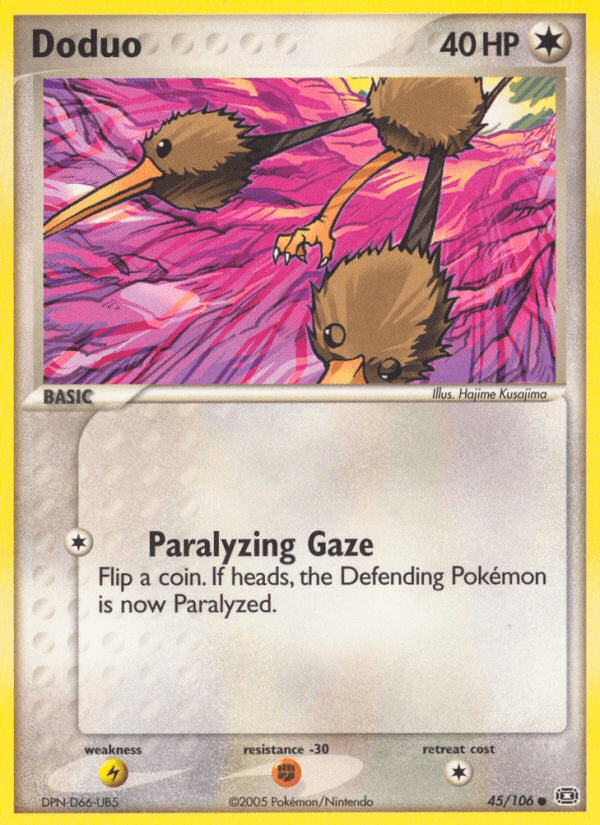 Carta Doduo 45/106 do set Emerald — Pokémon TCG | Bynx