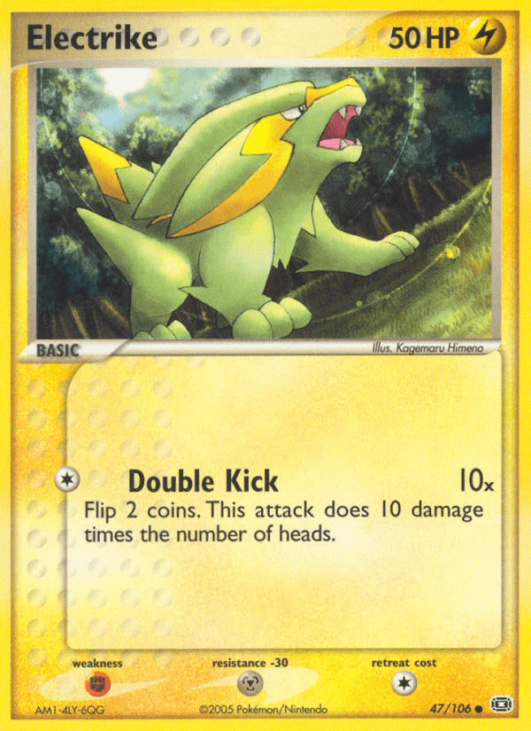 Carta Electrike 47/106 do set Emerald — Pokémon TCG | Bynx