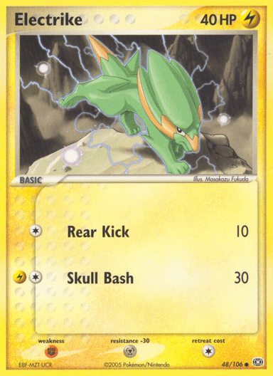 Carta Electrike 48/106 do set Emerald — Pokémon TCG | Bynx
