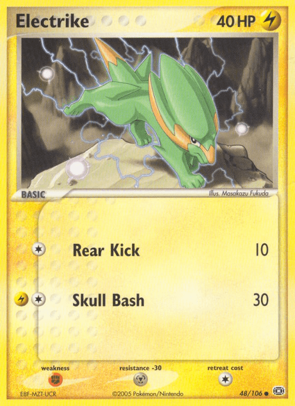 Carta Electrike 48/106 do set Emerald — Pokémon TCG | Bynx