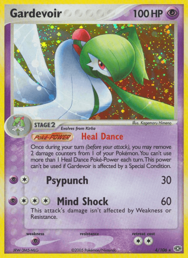 Carta Gardevoir 4/106 do set Emerald — Pokémon TCG | Bynx