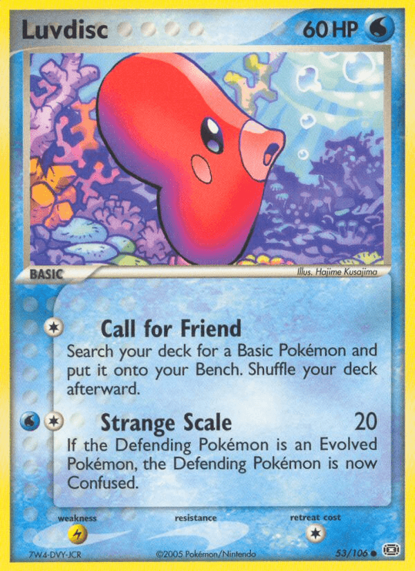 Carta Luvdisc 53/106 do set Emerald — Pokémon TCG | Bynx