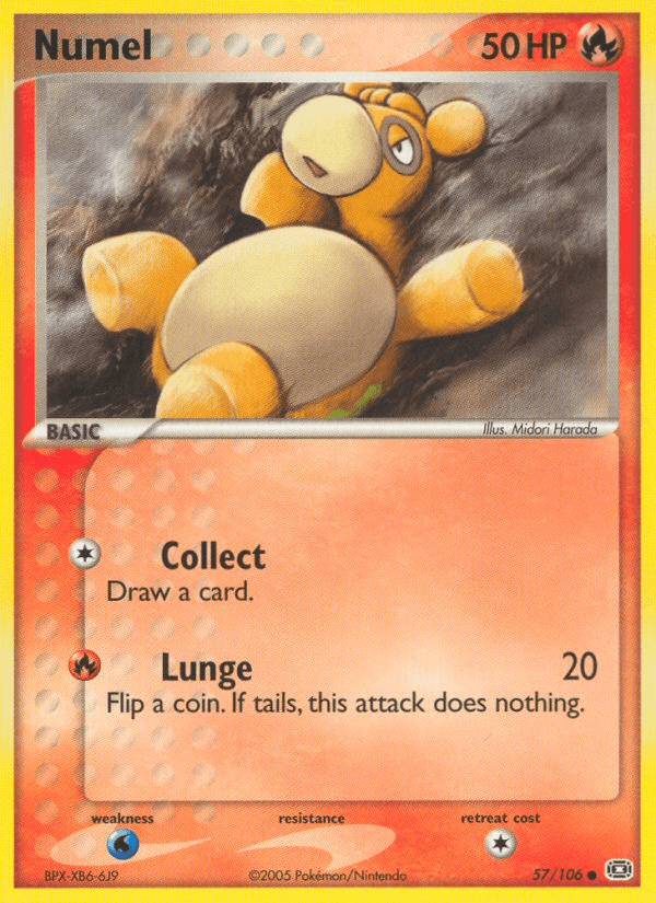 Carta Numel 57/106 do set Emerald — Pokémon TCG | Bynx