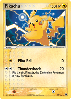 Pikachu 60 — Emerald