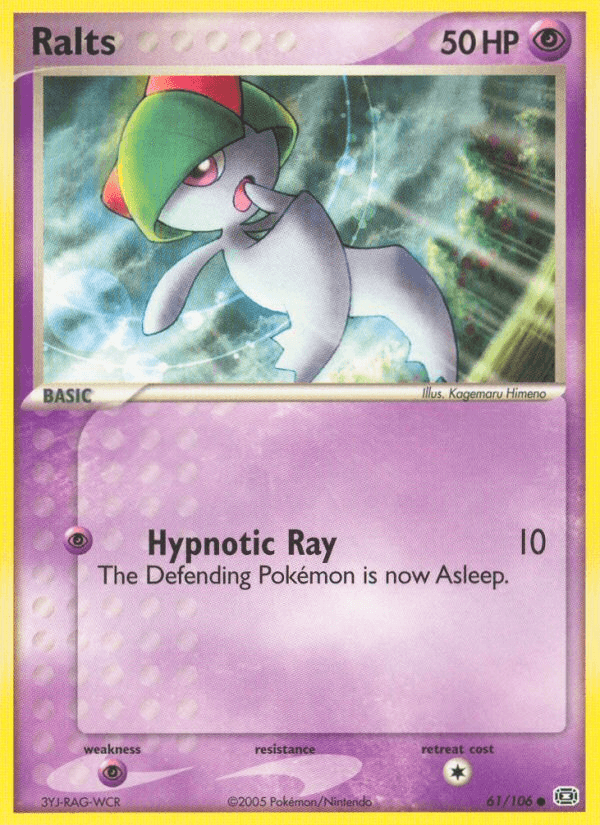 Carta Ralts 61/106 do set Emerald — Pokémon TCG | Bynx