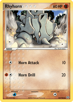 Rhyhorn 62 — Emerald