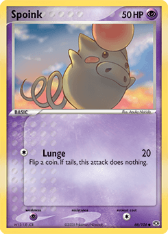 Spoink 66/106 — EX Esmeralda