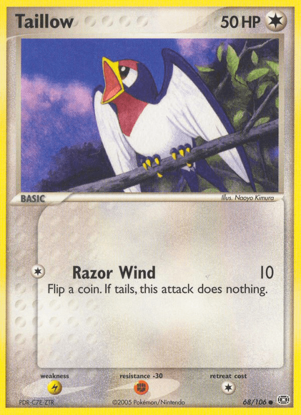 Carta Taillow 68/106 do set Emerald — Pokémon TCG | Bynx