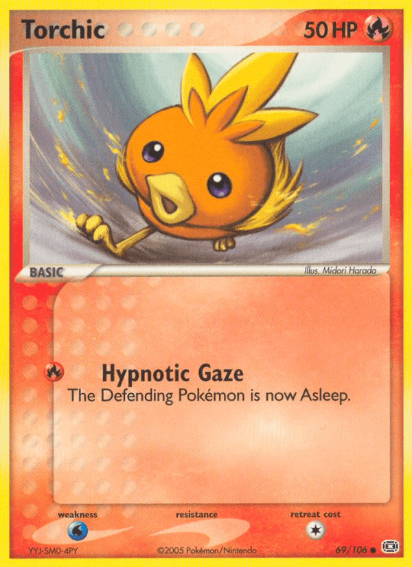 Carta Torchic 69/106 do set Emerald — Pokémon TCG | Bynx