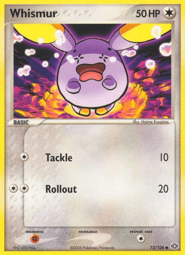 Carta Whismur 73/106 do set Emerald — Pokémon TCG | Bynx