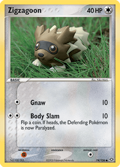 Zigzagoon 74 — Emerald