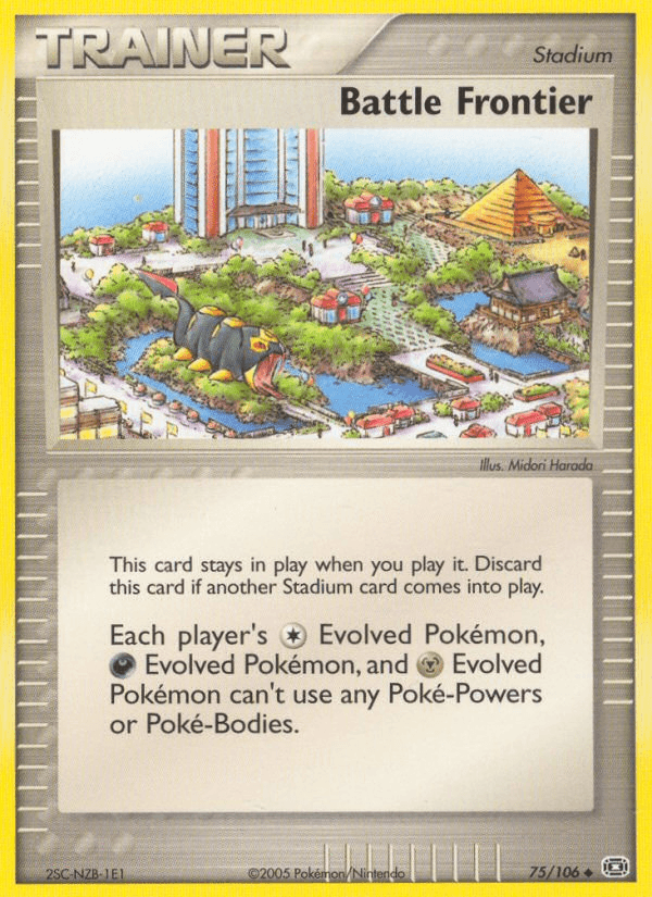 Carta Battle Frontier 75/106 do set Emerald — Pokémon TCG | Bynx