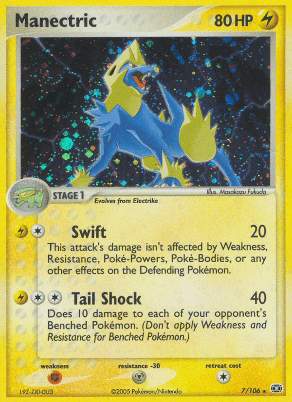 Carta Manectric 7/106 do set Emerald — Pokémon TCG | Bynx