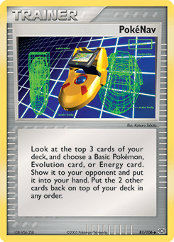 PokéNav 81/106 — EX Esmeralda