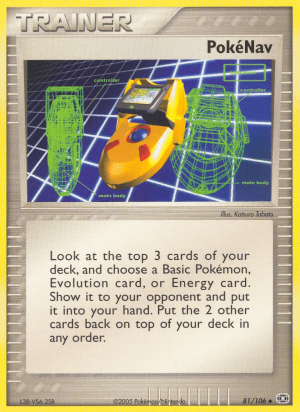 Carta PokéNav 81/106 do set Emerald — Pokémon TCG | Bynx