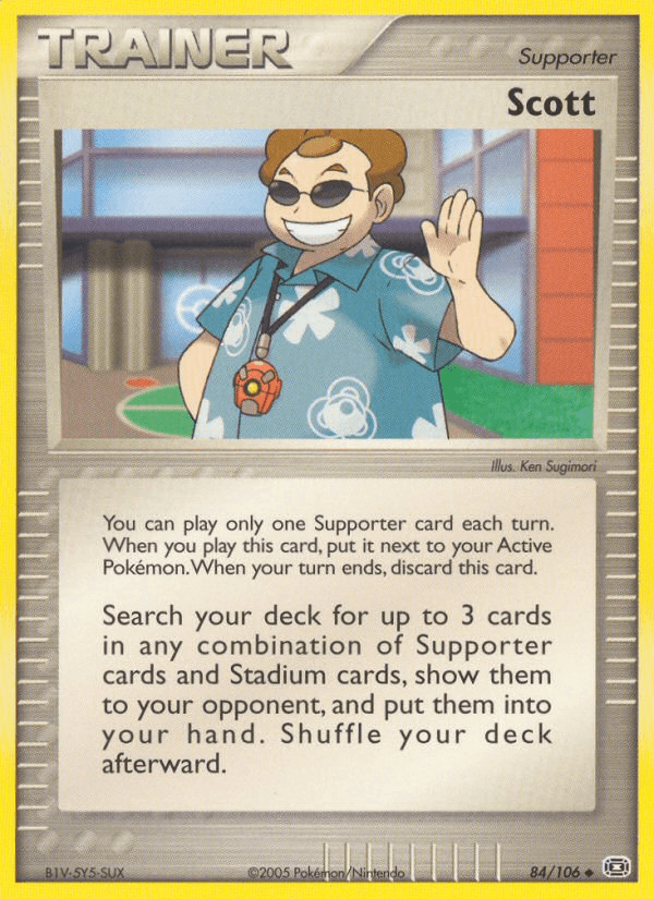 Carta Scott 84/106 do set Emerald — Pokémon TCG | Bynx