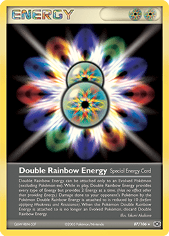 Double Rainbow Energy 87/106 — EX Esmeralda