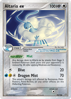 Altaria ex 90/106 — EX Esmeralda