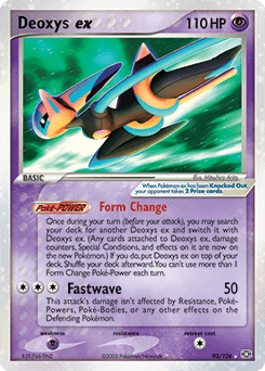 Deoxys ex 93/106 — EX Esmeralda