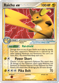Raichu ex 97 — Emerald