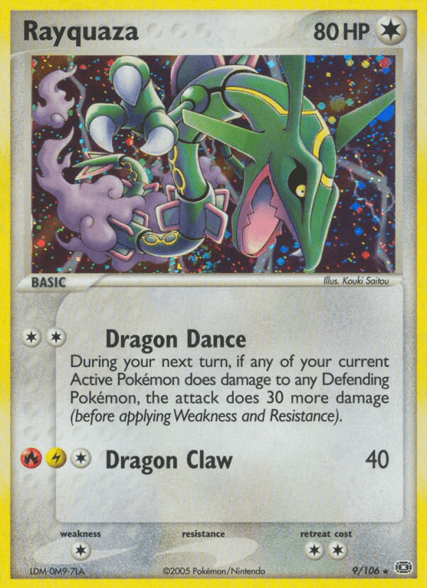 Carta Rayquaza 9/106 do set Emerald — Pokémon TCG | Bynx